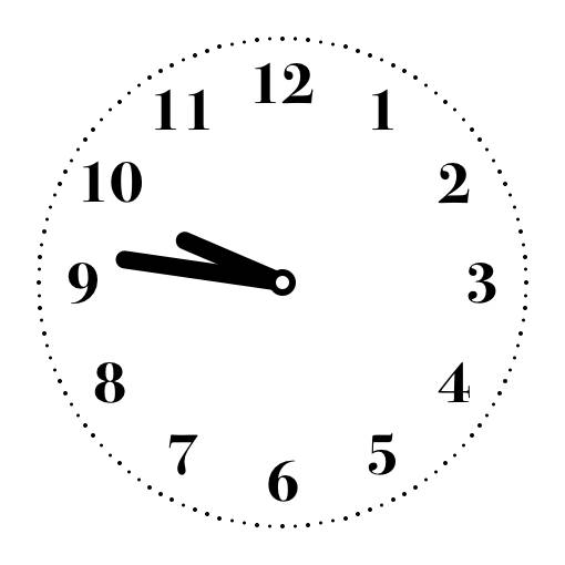 時計Horloge Idées de widgets[Bw7O5mCTE0vK1u9ueQCg]