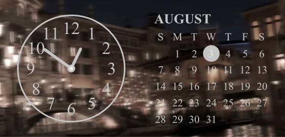 Clock Widget ideas[4rum1pKyPd2AxTcN8dvE]