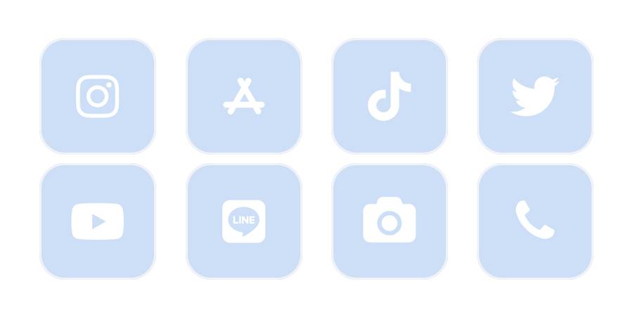 pastel bluee. App-pictogrampakket[8QPUSCLGaSXqaLuA9ys4]