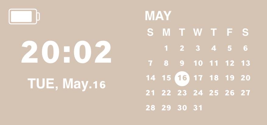 brown bear widget Calendar Widget ideas[xxmuHECgA75XB3rlB1ah]