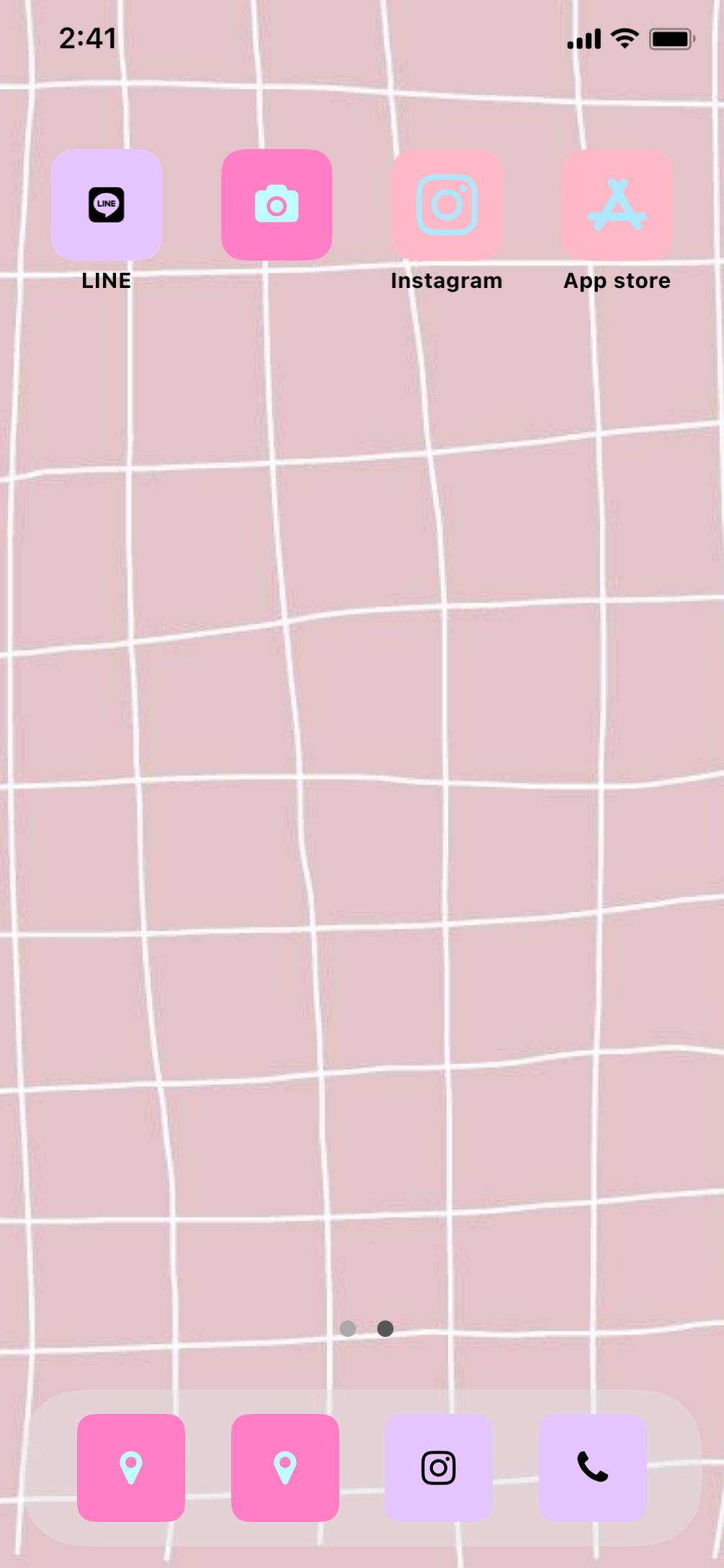 ポップでキュートに♡Home Screen ideas[XVnS4s4Zraq57QyS9BLj]
