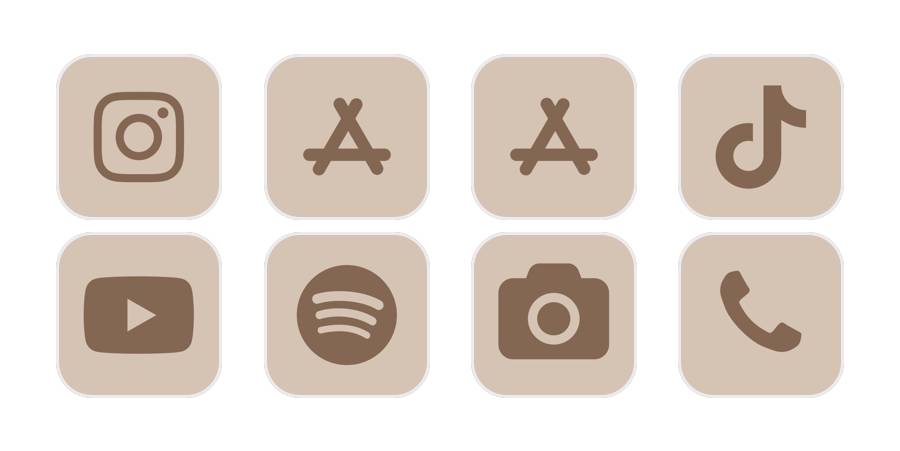 brown App Icon Pack[a6K0ZyflfqHRp9OwaEls]