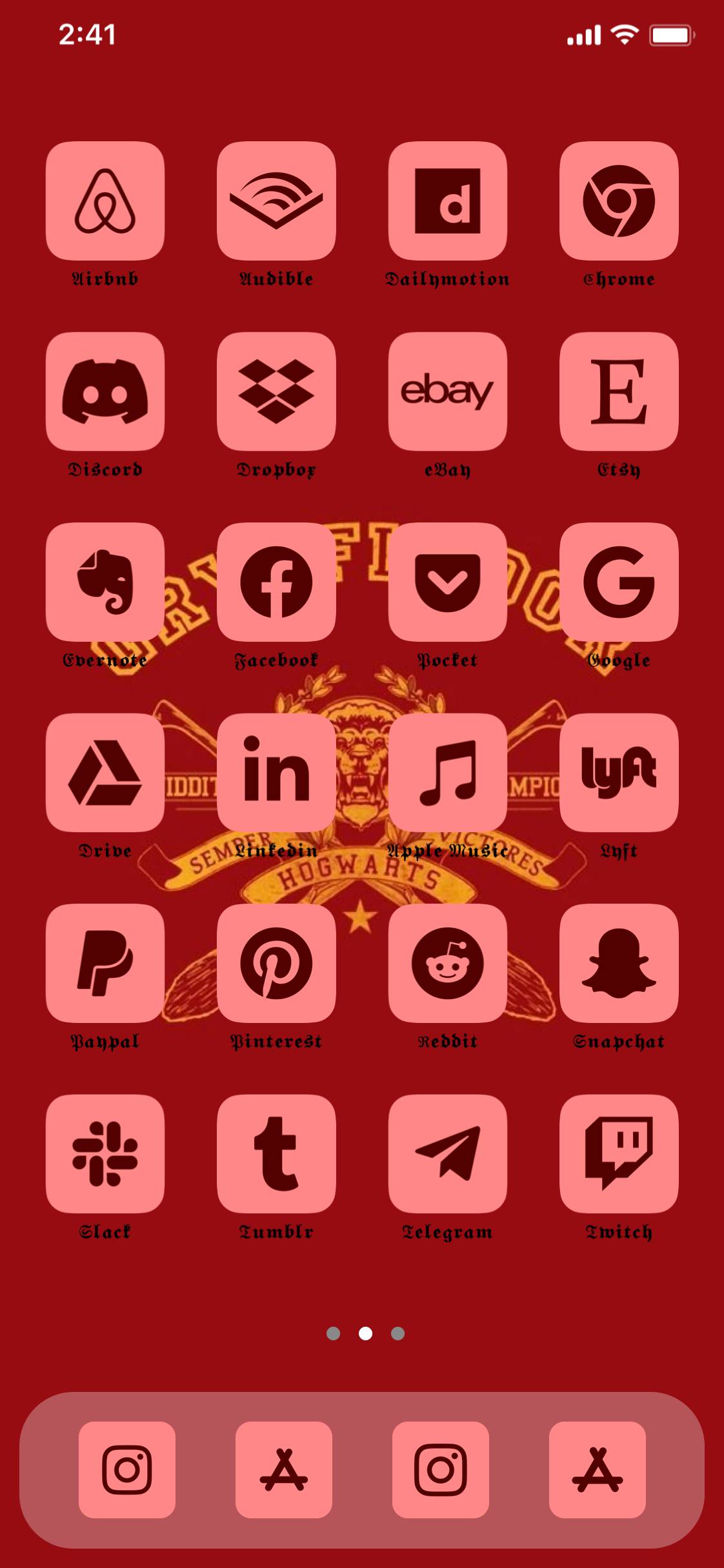 Gryffindor ThemedIde Layar Utama[Yi02fkEJ6S4mpK3Najv2]