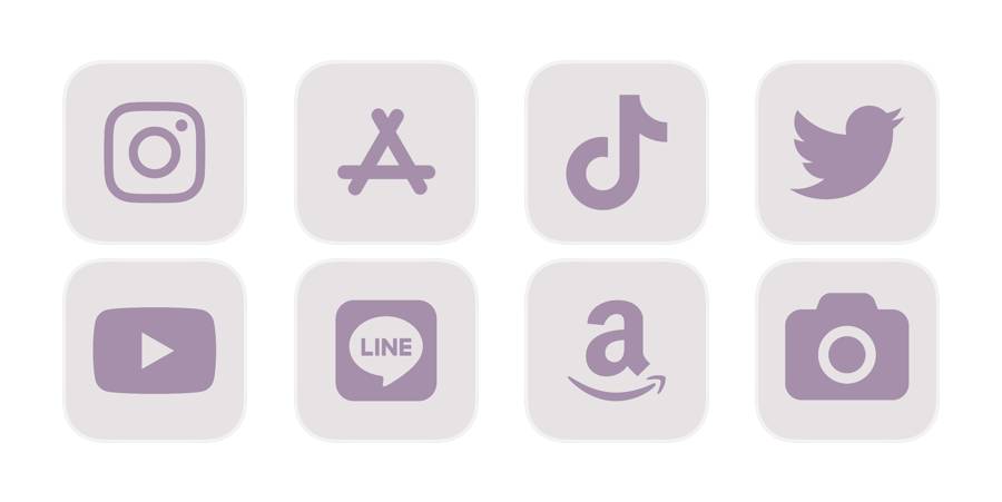 モーブ　アイコン بسته آیکون برنامه[OXZP4OZBsLjVu3mEXAov]