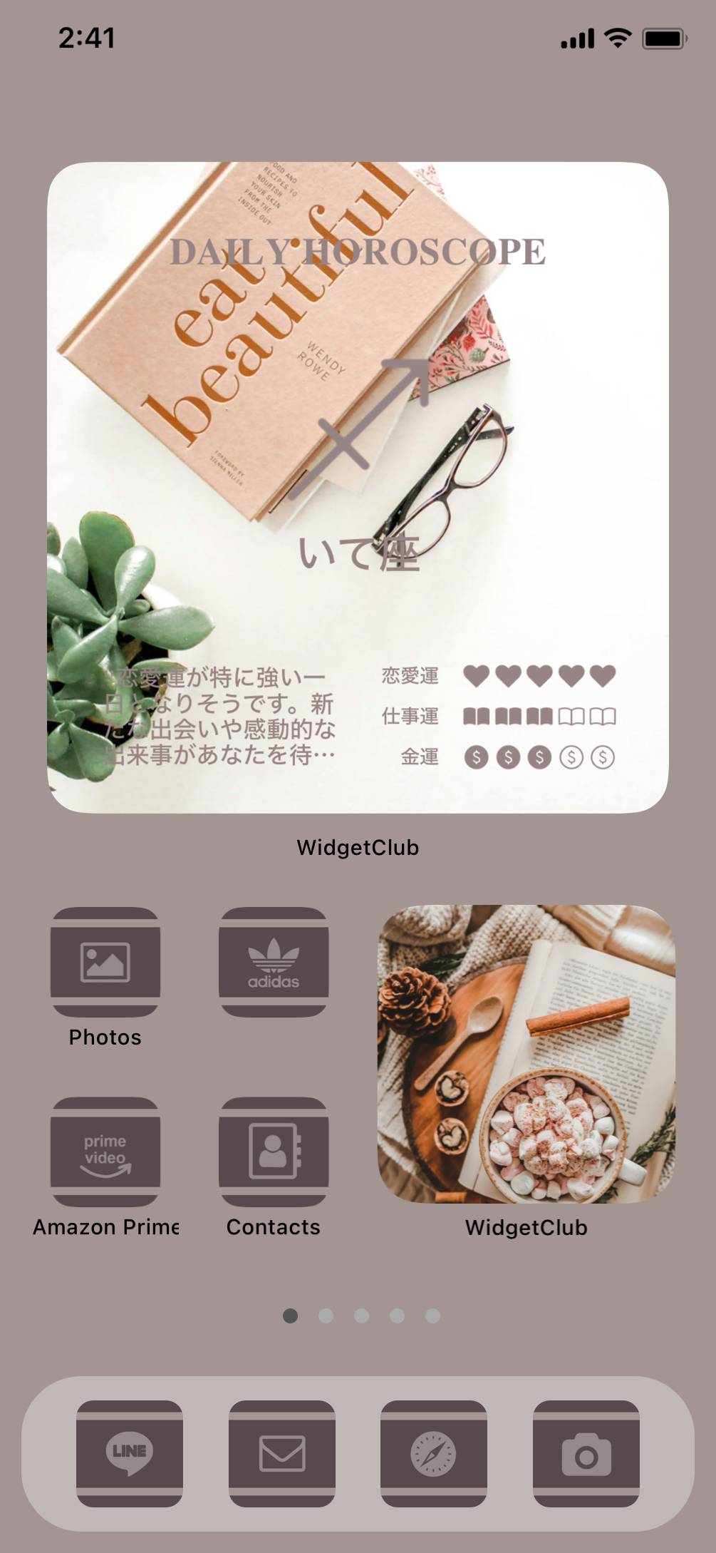 Simple brown borderแนวคิดหน้าจอหลัก[qAaoZs0U9OdUn3EMYGGw]