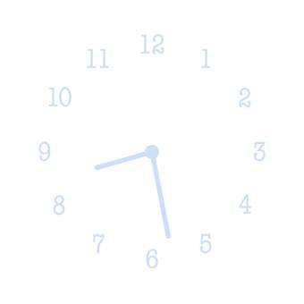 Clock Widget ideas[glQKeUdqNBd7Id60Qc4Q]