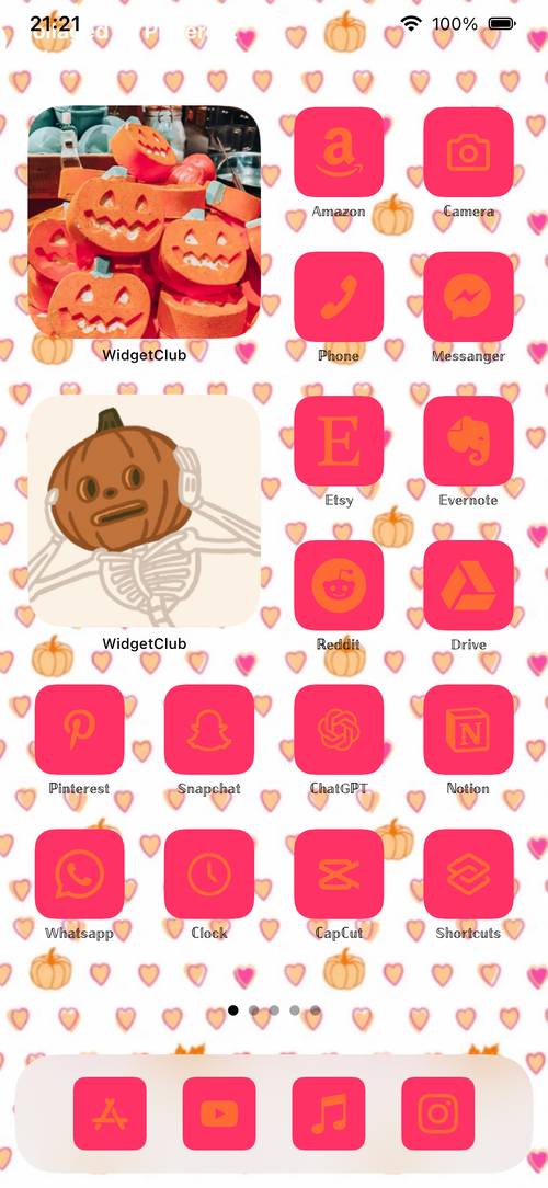preppy Halloween Home Screen ideas[Cds7NwESMTRnwkEyL9oH]