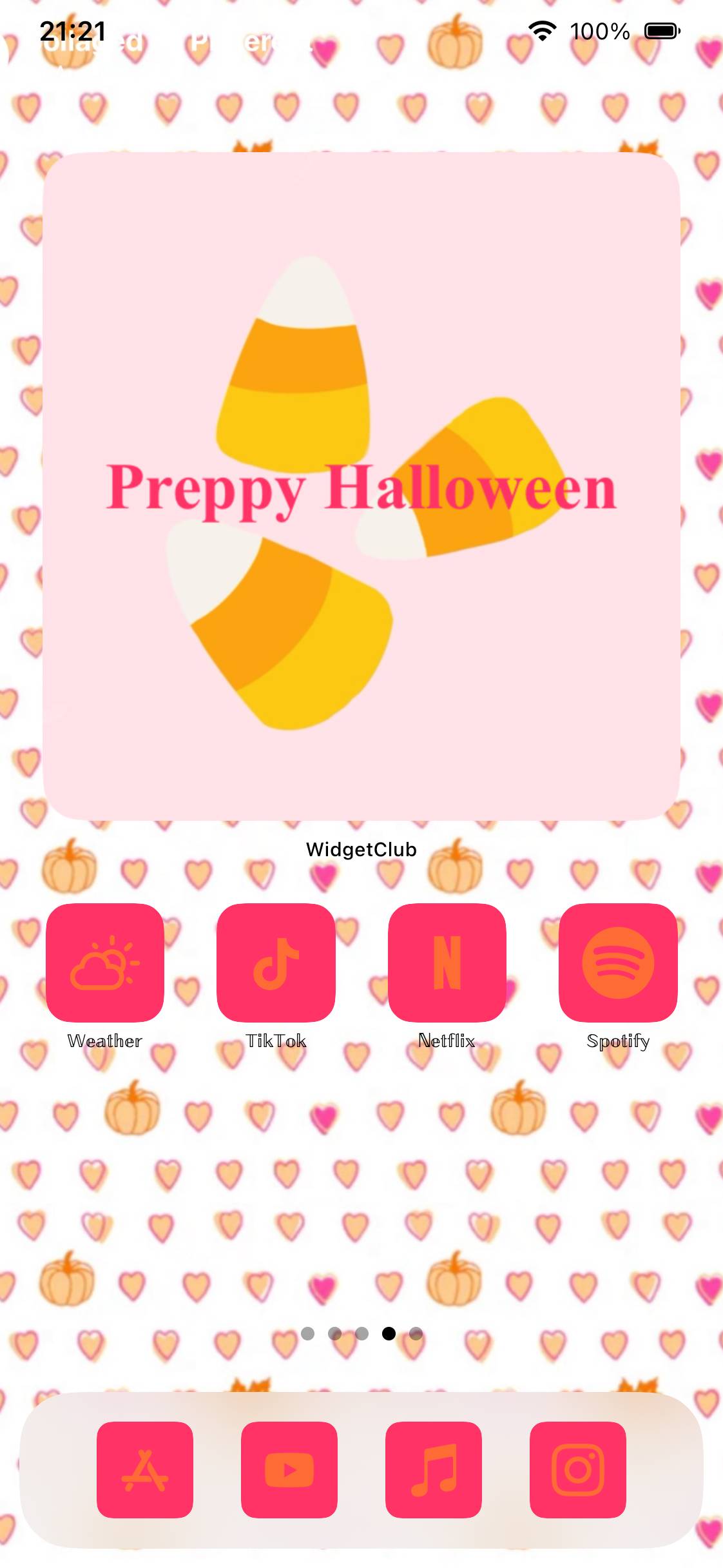 preppy HalloweenHome Screen ideas[Cds7NwESMTRnwkEyL9oH]