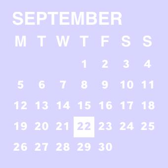 Purple pastel widget Календар Идеи за джаджи[BaYhihScLFNKN8H6ac1B]