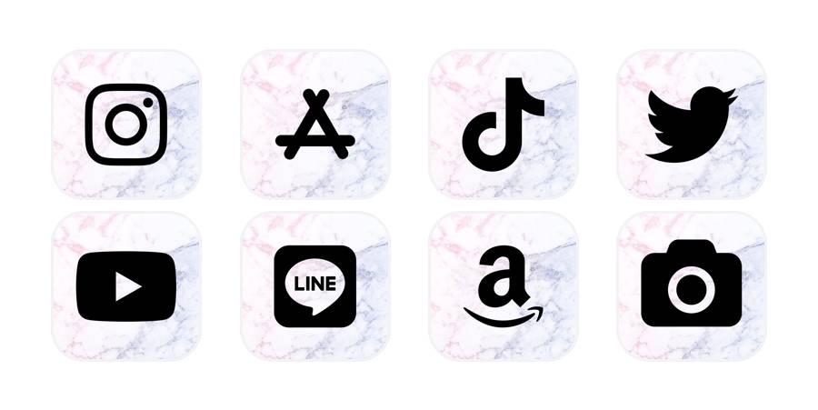 Marble App Icon Pack[X4blYoeEQgFJQiJT2c4G]