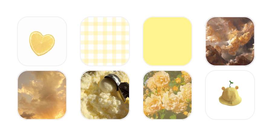 Yellow App Icon Pack[82MEvk8TgF2eINdnRCmn]