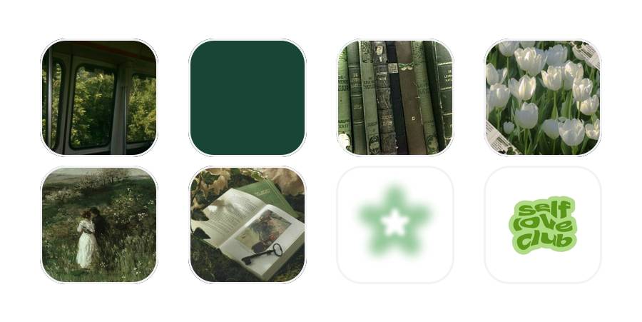 緑 App Icon Pack[guqcYs5Lv3FaYyvkjNTZ]