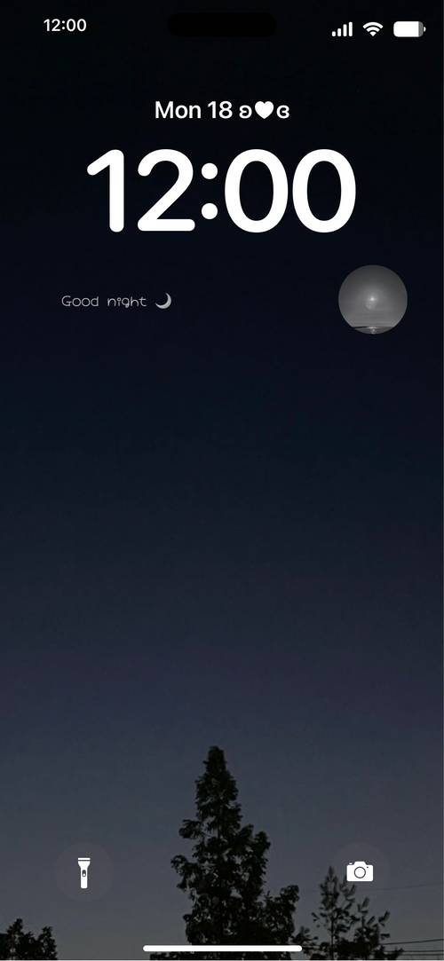 good night 🌙Lockscreen[92gFpuZn5J1G7RonnwPV]