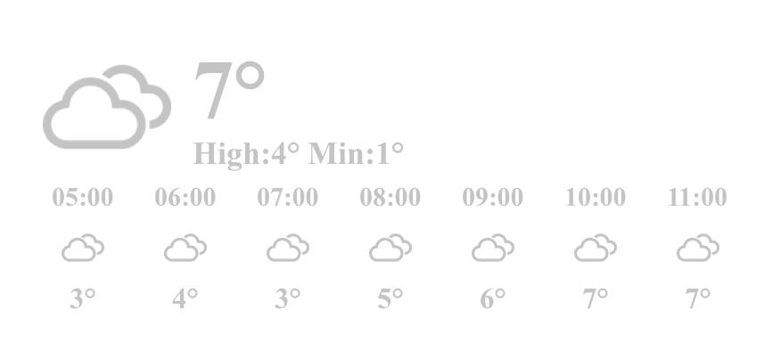 天気 สภาพอากาศ แนวคิดวิดเจ็ต[E4AOp4u5J6szFsedaGRo]