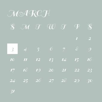 Calendar Widget ideas[YbUiEYRwbjdsuFnSVyBQ]