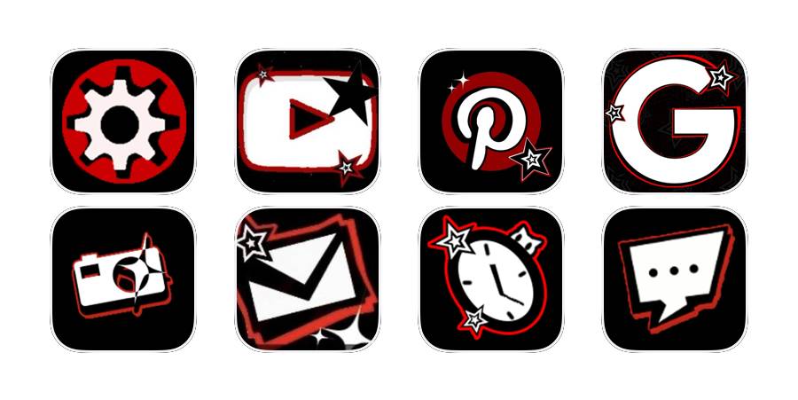 ペルソナ5 App Icon Pack[6fPFNAwEJCyXgnp61gEa]