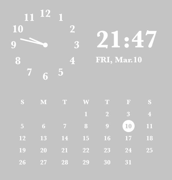 Clock Widget ideas[a5cIeT5t4olnhI0ng4G0]