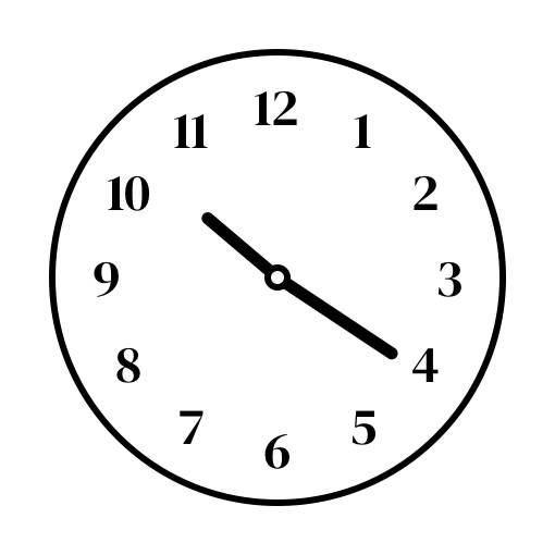 Clock Widget ideas[C8GW2vfKbFoHyoOUKxha]