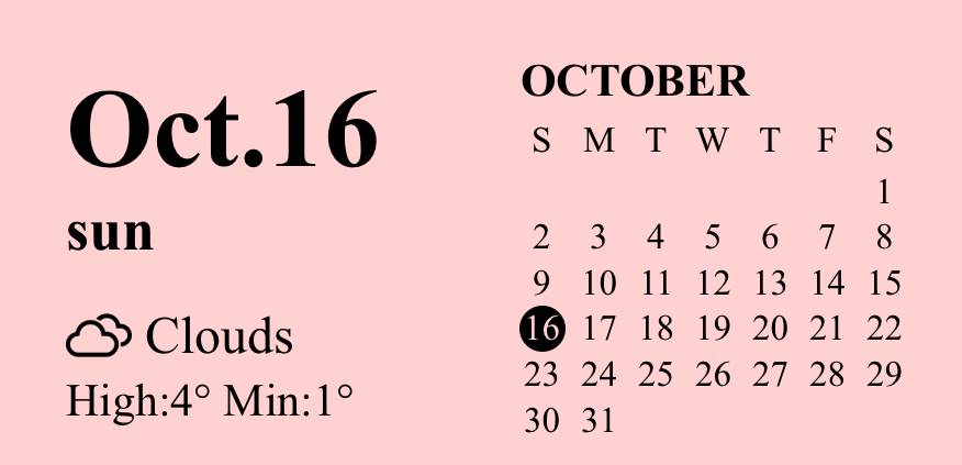 calendar Vejr Widget ideer[j1aCiOoKc3f4J8XS8fPs]