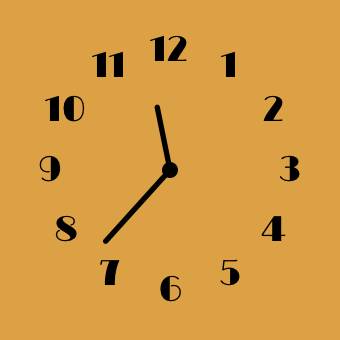 時計⏰( ˙ꈊ˙ ⏰) นาฬิกา แนวคิดวิดเจ็ต[GHxw4RzfrEV9e1RH2Apl]