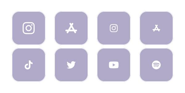pastel purple 应用程序图标包[Jndgo7yUZTUGVNdU7mgP]