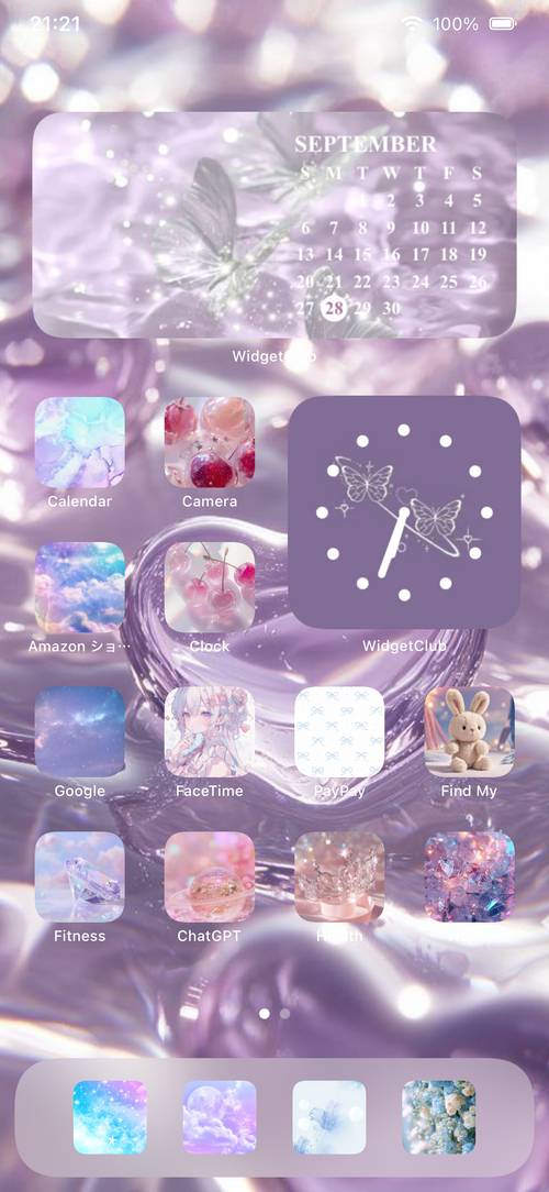 ゆめかわ♡♡🩷 🩵 💜 Home Screen ideas[5nXrfOiT5IkRmGsNK9fm]