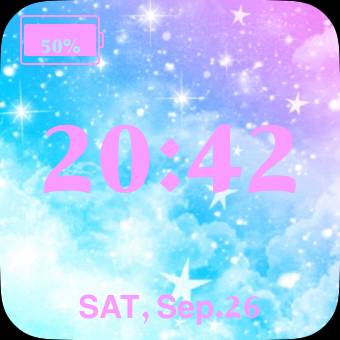 Time Widget ideas[hn0z6AKdZ2fuzUsaM0KS]