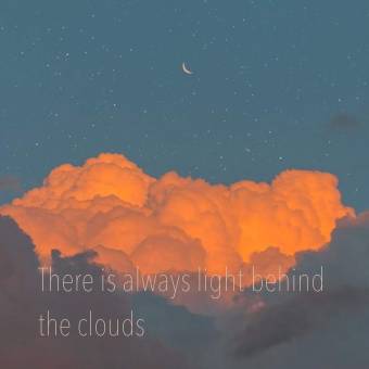 There is always light behind the clouds Memo Widget-Ideen[ir2WozPLRExRKcVosQ6F]