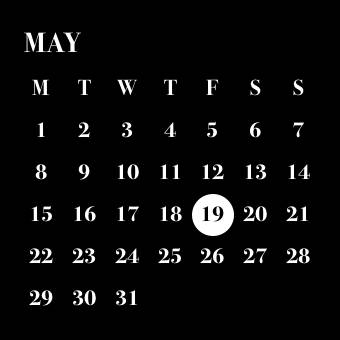 calendar 日曆 小部件的想法[9Xc772pwVkvxKaqzVzd8]