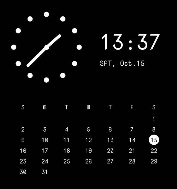時計 Saat Widget ideyaları[JPszcZ0jMCgH3IWnXNdd]