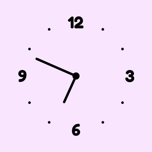 Horloge Idées de widgets[KEVPGvTekbLRYiCRpA01]