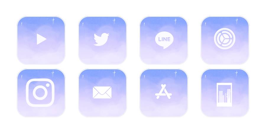 夜空 App Icon Pack[EqwHHDPCpoxlfJZN1daQ]