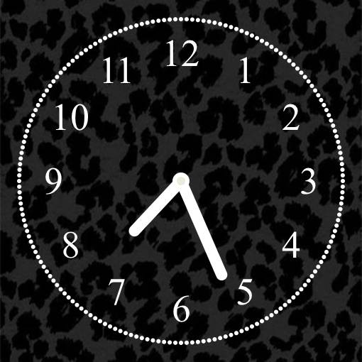 leopard clock钟 小部件的想法[5TE2LFU6scs6PqvTdcBr]