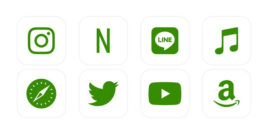 Natural App Icon Pack