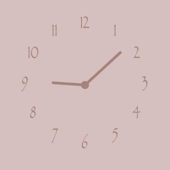 Pretty Clock Widget ideas[CEpnwtItTx96bbsbVKdP]