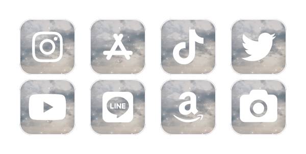 綺麗な空beautiful sky App Icon Pack[dIqbrQ8BbGPtHycyjrjK]