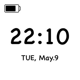 Time Widget ideas[2C3vAkSZYyic6Bv1DkhU]