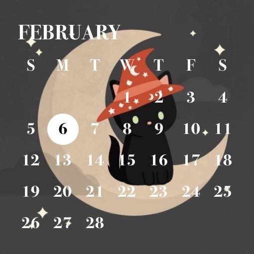 kitty Calendar Widget ideas[V0fClbwgMUdOlzYXTrLb]