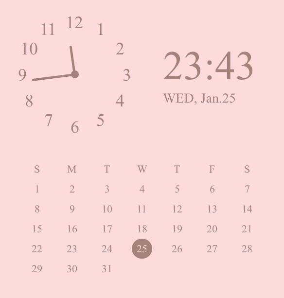 Clock Widget ideas[8bwQeSNarngrgEnxgDqE]