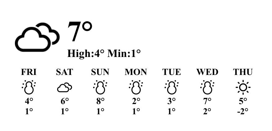 天気1週間 สภาพอากาศ แนวคิดวิดเจ็ต[W8lwVAsOnFPFEd9rF81l]