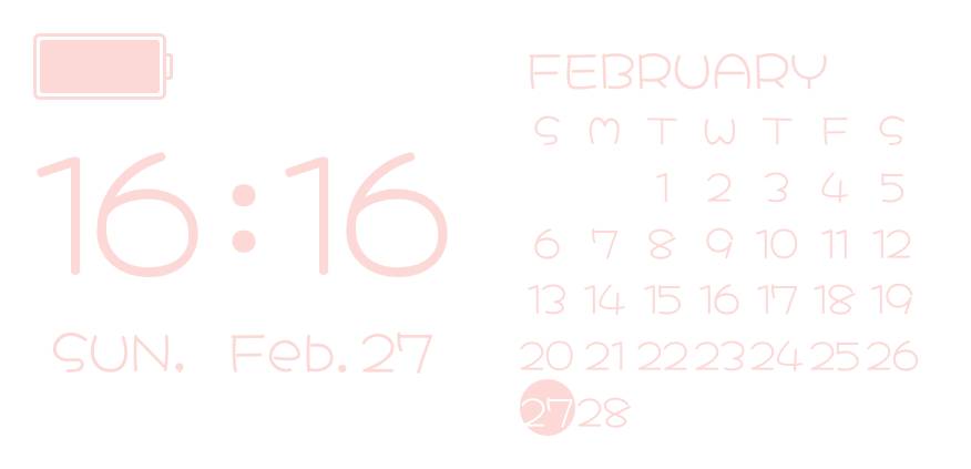 Calendar Widget ideas[Uo78bFpIGJnZXAXruHEk]
