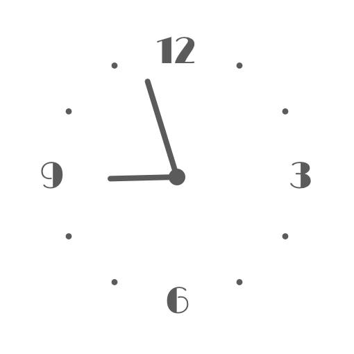 Clock Widget ideas[iGwECJJn4WgkHoe0kf0A]