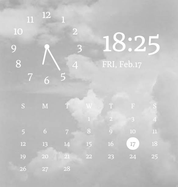 Clock Widget ideas[libfSgz7dXXbyUmhk8ke]