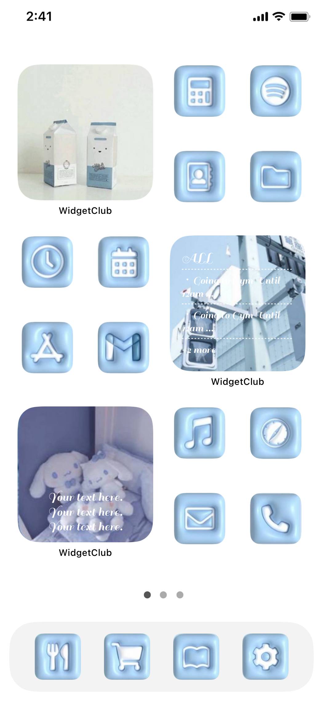 whiteblue👼🏻☁️💙Home Screen ideas[olcdhViCbj8Hk8rvjEz2]