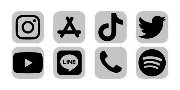 シンプル Paquete de iconos de aplicaciones[pXd2XGawcpUEQyaMGnv8]