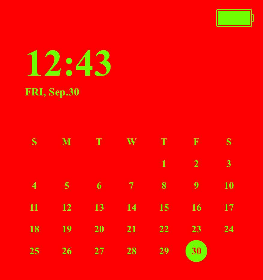 カレンダーCalendar Widget ideas[2rhZG5KZi8HWA43Yutas]