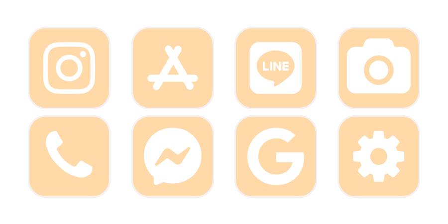 Orange App Icon Pack