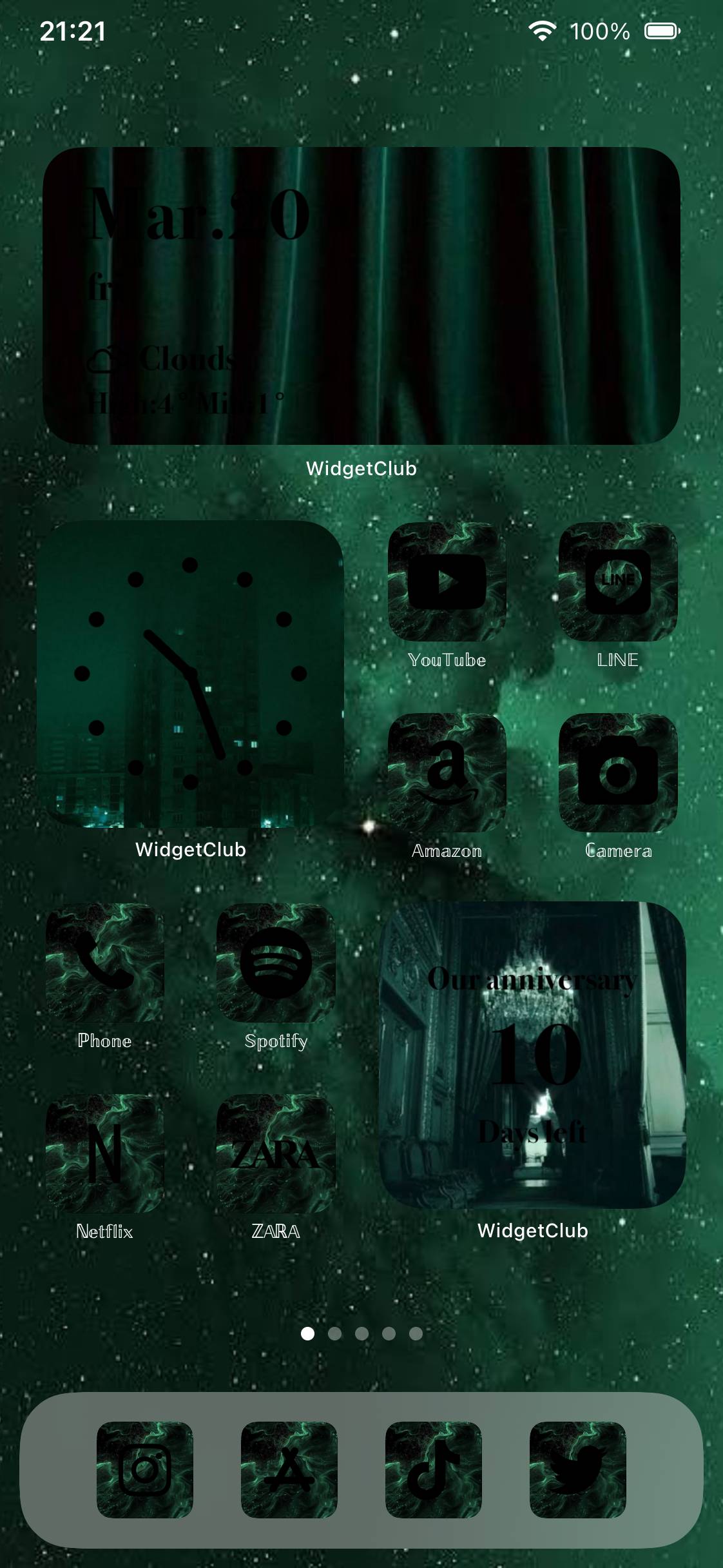 smaragdine aestheticHome Screen ideas[IAvszYXZTtuy07tlpfsE]