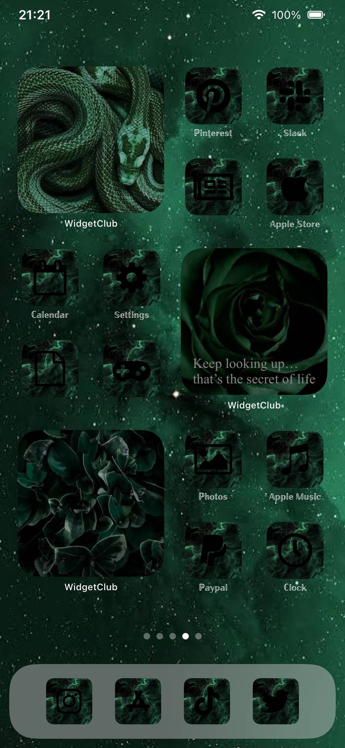 smaragdine aestheticHome Screen ideas[IAvszYXZTtuy07tlpfsE]