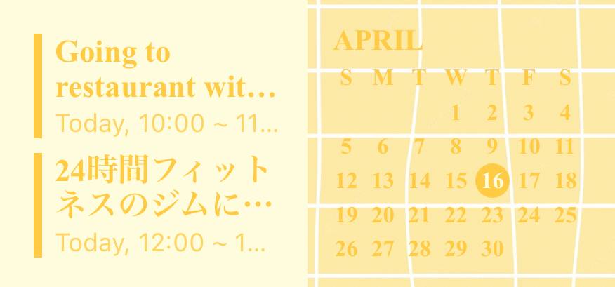 Pastel Calendar Widget ideas[ZfbmZ3QORleWVJCtxLt7]